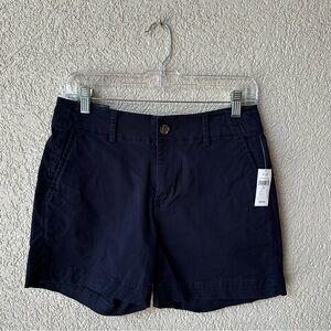 NWT GAP Navy Blue 5” Mid-Rise Women’s Shorts